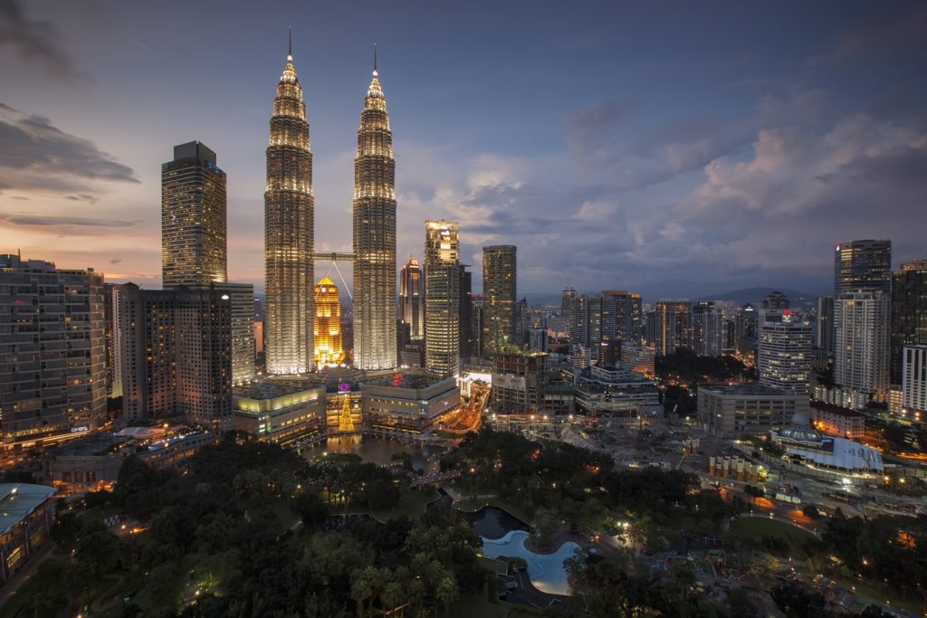 Motogp Sepang Malaysia Tour Package. Kuala Lumpur Night Scene